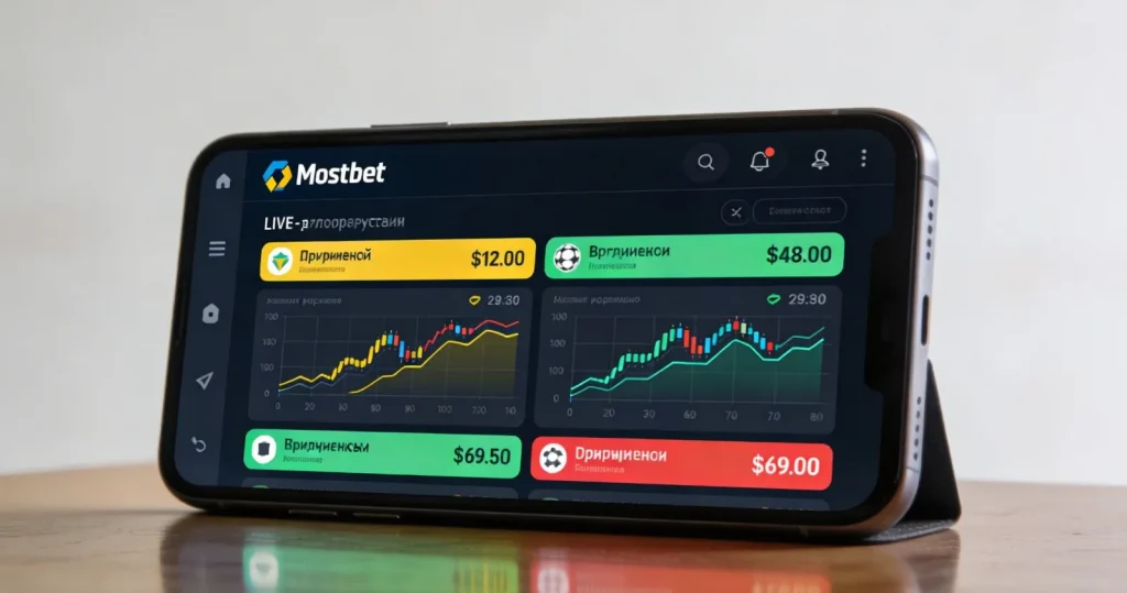 Мостбет приложение для быстрых лайв ставок